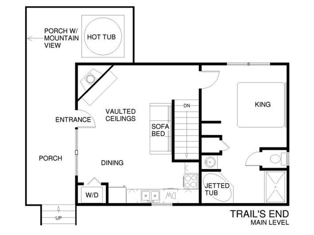 Trails End Villa Gatlinburg Exterior photo